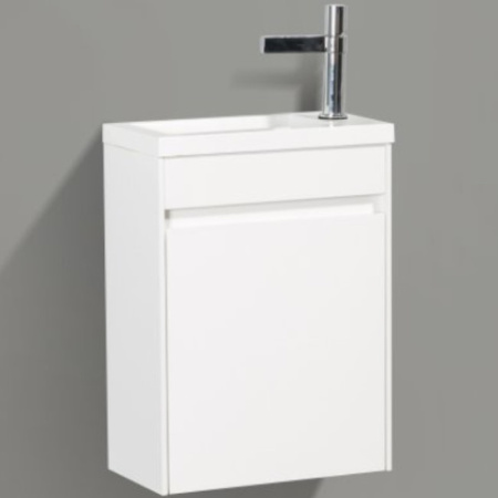 База под раковину подвесная BelBagno PIETRA MINI-460-1A-SO-BL-L Bianco Lucido