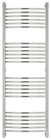 Полотенцесушитель Водяной Выгнутая Сунержа Богема + (150х50) Хром 00-0221-1550