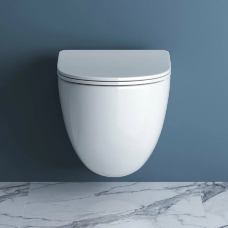 Унитаз подвесной безободковый BelBagno AMANDA BB051CHR без крышки