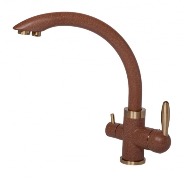 Смеситель для кухни Paulmark Essen Es213001-307-BR Смеситель для кухни Paulmark Essen Es213001-307-BR