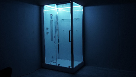 Душевая кабина (120х90) Timo Premium Helka H-515R