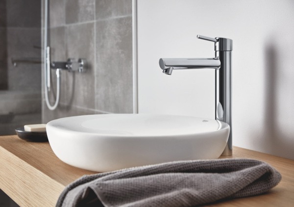 Смеситель для раковины однорычажный Grohe Concetto 23920 001 (23920001) хром