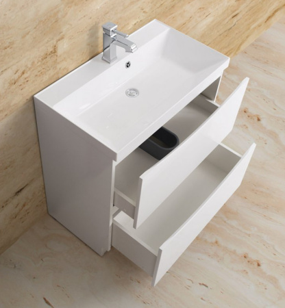База под раковину подвесная BelBagno MARINO-CER-600-2C-SO-BO-P Bianco Opaco