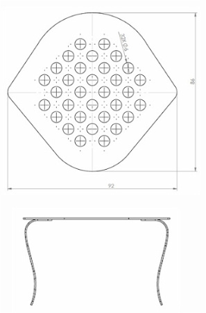 Ситечко Kolo для писсуара Аlex A96002