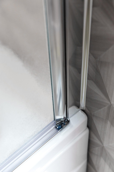 Душевая шторка на ванну (120х140) BelBagno SELA-V-21-120/140-C-Cr