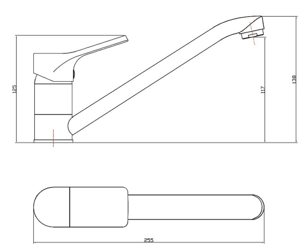 Смеситель для кухни ESKO EIGER EG 05
