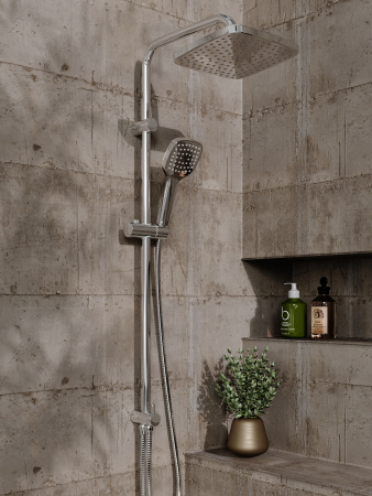 Душевая система Orange Splito M36-944cr смеситель с изливом, хром