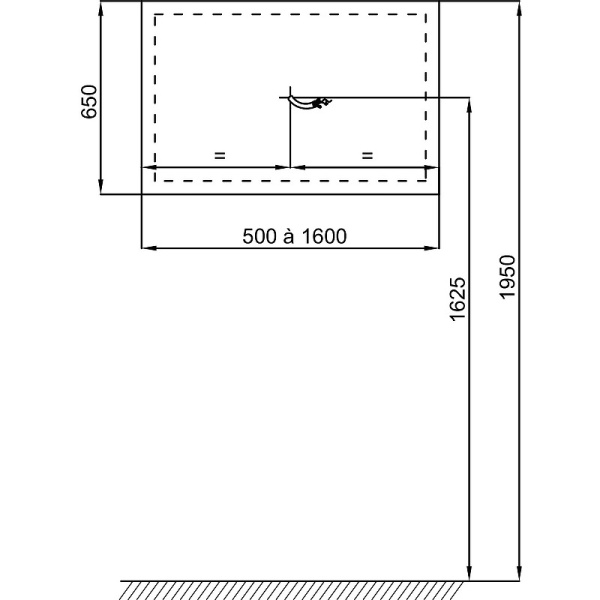 Зеркало Jacob Delafon EB1447-NF