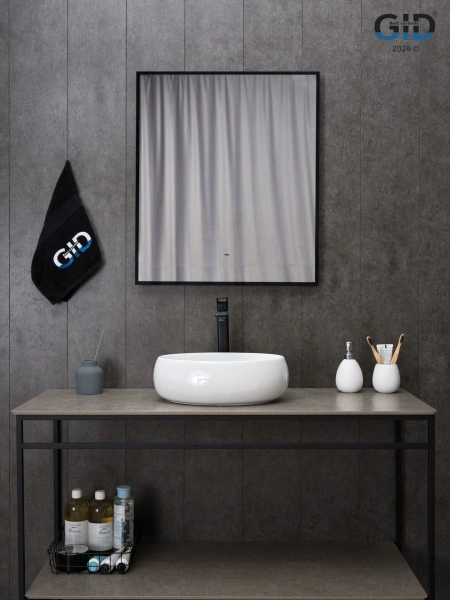 Раковина накладная (40х30) Gid N9030ds