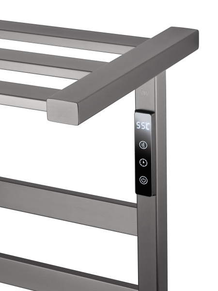 Полотенцесушитель электрический WONZON & WOGHAND FRANKFURT, темный графит WW-A1026-GM Полотенцесушитель электрический WONZON & WOGHAND FRANKFURT, темный графит WW-A1026-GM