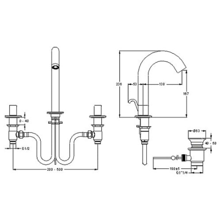 Смеситель для раковины Jacob Delafon Talan E10086RU-CP