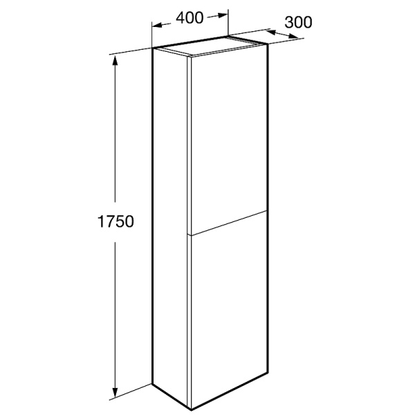 Пенал подвесной Roca Ona A857635513
