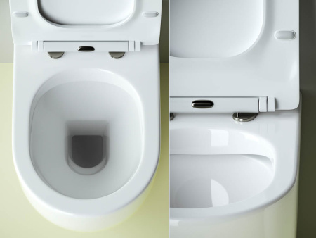 Напольный приставной унитаз Ceramica Nova Metropol Rimless CN4004