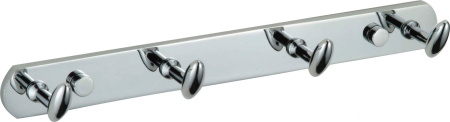 Планка с крючками 4 крючка Savol S-003254 в упаковке 2 шт
