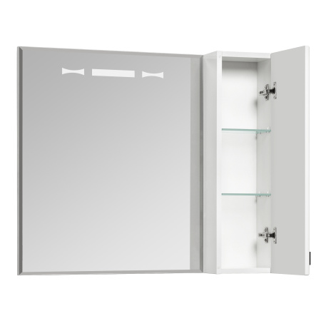 Зеркальный шкаф Aquaton Диор 80 правое 1A168002DR01R