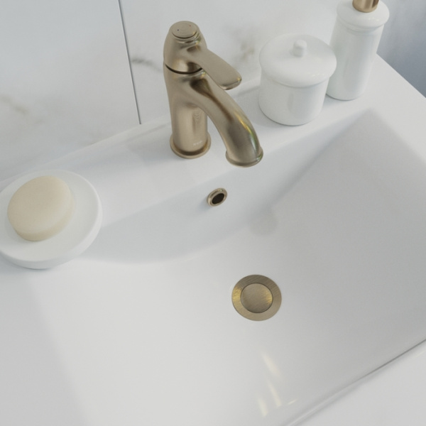 Смеситель для раковины, Oldie, IDDIS, OLDBR00i01, бронза