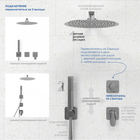 Переключатель потоков WasserKRAFT A303