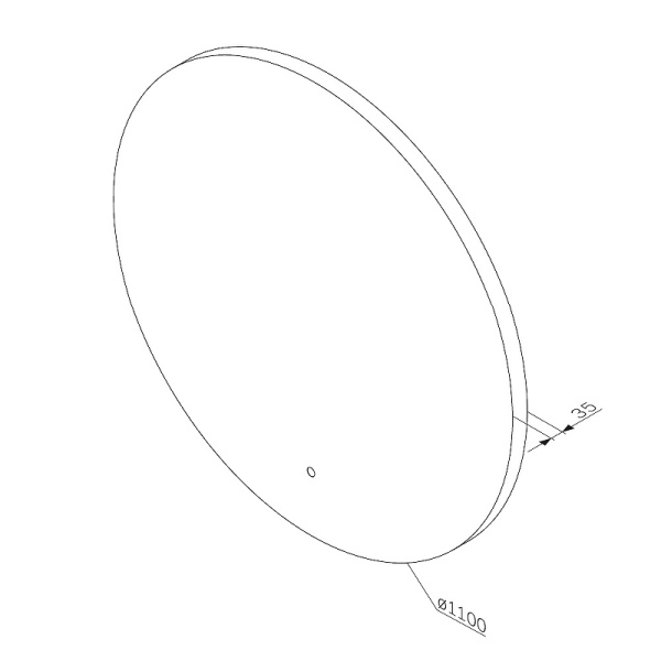 Зеркало AM.PM X-Joy 110 M85MOX41101S