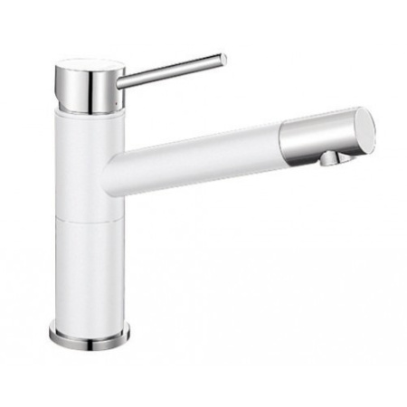 Смеситель Blanco Alta Compact Silgranit (белый/хром) 515317