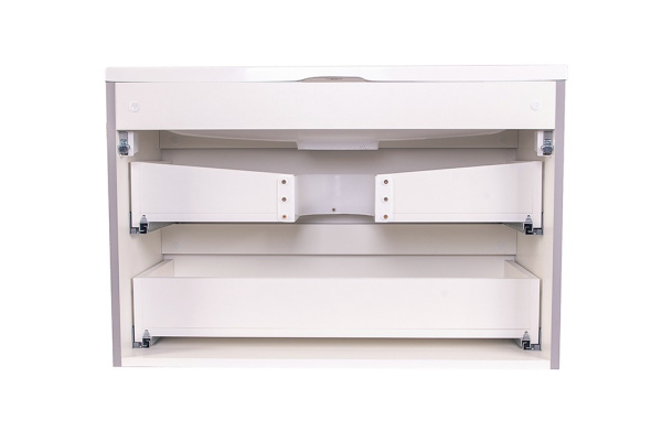 Тумба под раковину напольная Style Line Бергамо СС-00002323 серый