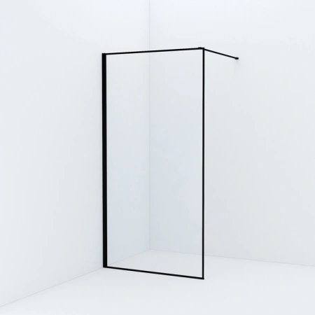 Душевая перегородка IDDIS Slide Walk In черный 100x195 см (SLI8BS1i23)