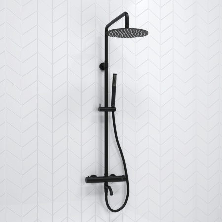 Душевая система WasserKRAFT A288.258.217.BM Thermo