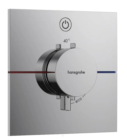 Термостат для душа Hansgrohe ShowerSelect Comfort E 15571000 хром