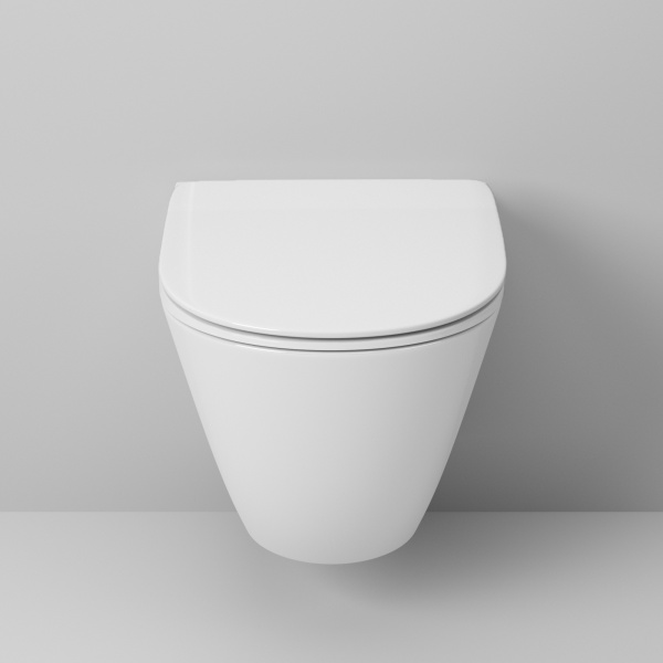 Унитаз подвесной безободковый Grossman  GR-4411S с сиденьем микролифт