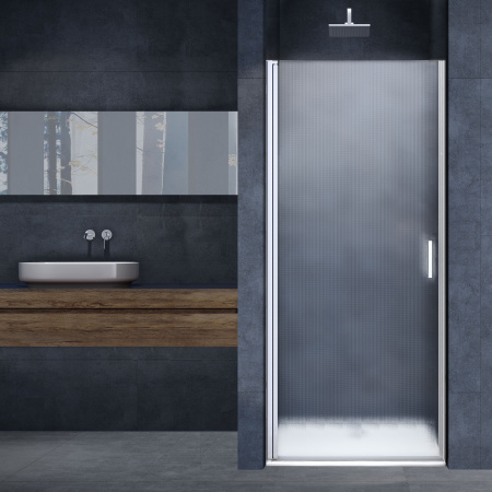 Душевая дверь Vincea Alpha VDP-3AL700MT , (70х195) хром, стекло текстурное