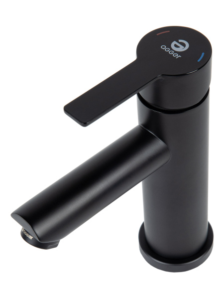 Смеситель для раковины однорычажный Agger Easy A3102144 черный матовый