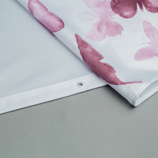 Штора для ванной комнаты IDDIS Basic B01P118i11, белый