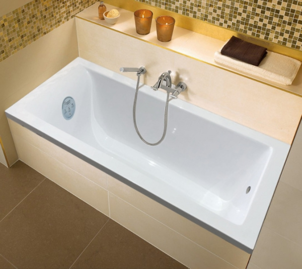 Ванна из литьевого мрамора Marmo Bagno Ницца (150x74) MB-N170-74 Ванна из литьевого мрамора Marmo Bagno Ницца (150x74) MB-N170-74