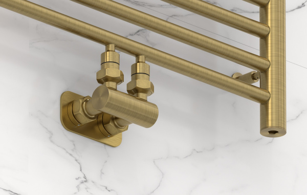 Модуль Сунержа угловой EU50 (2 х НР G 1/2" / 2 х НГ G 3/4") 051-1536-1234