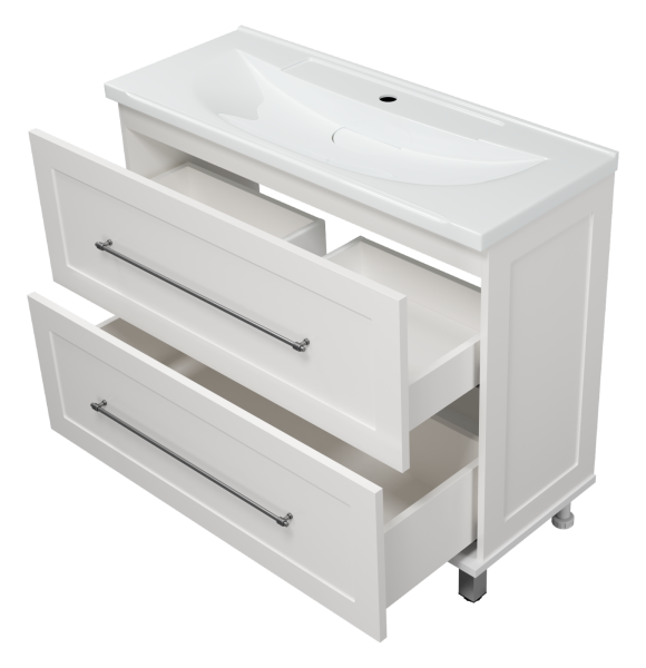 Тумба под раковину Misty Марта 100  П-Мрт07100-011Пр