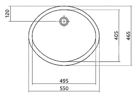 Раковина IFO Orsa RP4111-55000