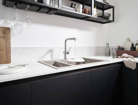 Кухонный смеситель Hansgrohe Talis M54 72809800, сталь