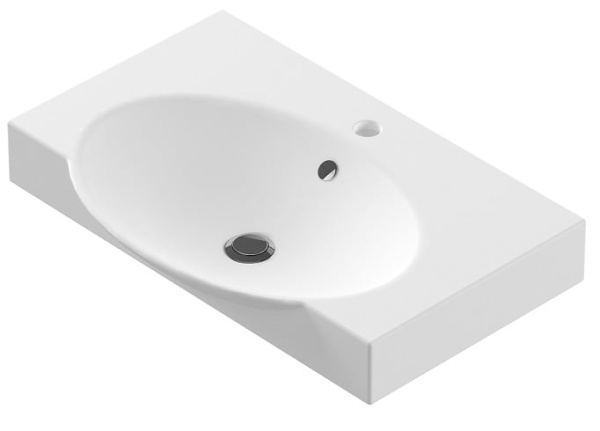 Раковина Sanita Luxe Infinity INF76SLWB01BR