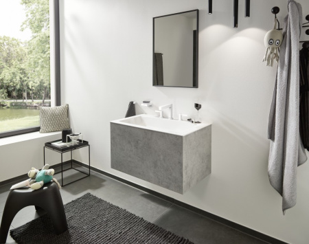Смеситель для раковины Hansgrohe Finoris 76033700 матовый белый