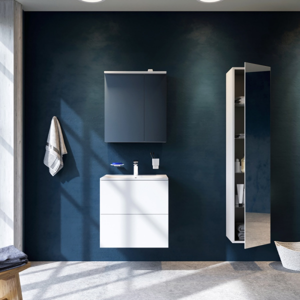 Зеркальный шкаф (60х68) Am.Pm Spirit 2.0 M70AMCL0601WG