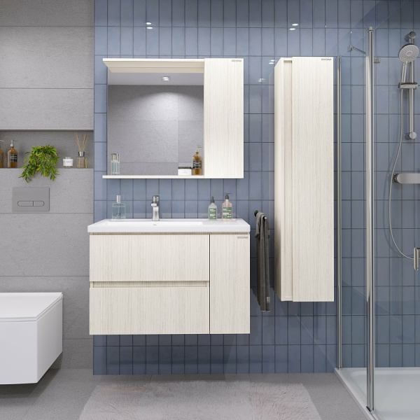 Зеркало-шкаф (82х72) Grossman Юнит 2080112 универсал. кадена лайт