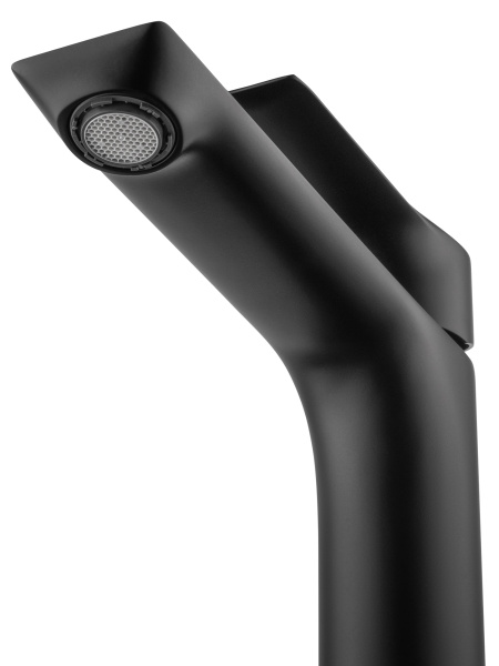 Смеситель для раковины высокий WONZON & WOGHAND BRILLIANT, черный матовый WW-88019079-MB