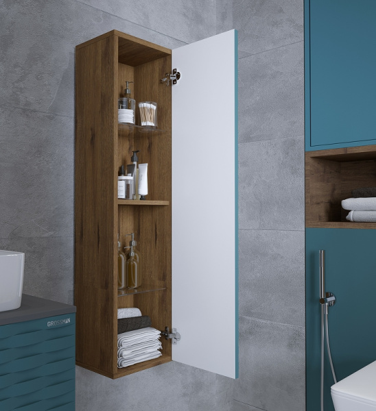 Пенал подвесной Grossman АЛЬБА 303010 веллингтон/бриз