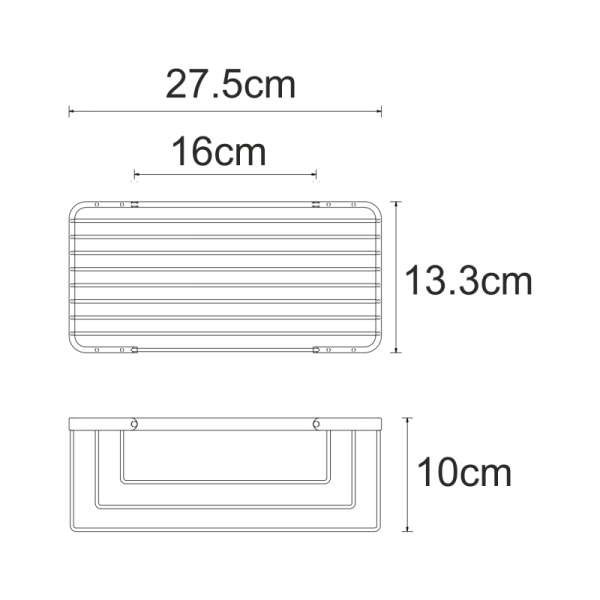 Полка корзина WasserKRAFT K-711N