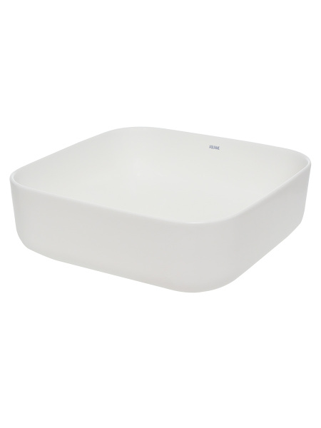 Раковина накладная (39x39) AQUAme AQM5011MW