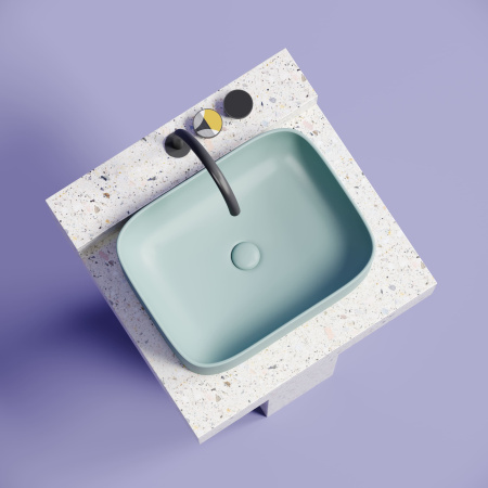 Раковина накладная (50,5х38) Ceramica Nova ELEMENT CN6052MLG