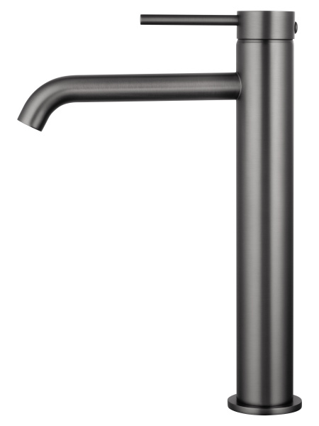 Смеситель для раковины высокий WONZON & WOGHAND STICK, темный графит WW-88239017-BGM