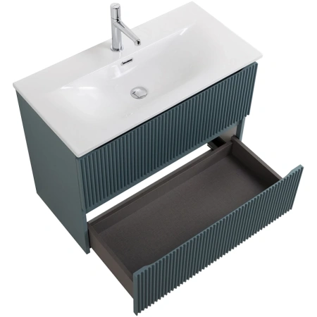 Тумба под раковину 70 BelBagno Uno UNO-MINI-700-2C-SO-AO голубой матовый, без раковины