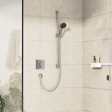 Смеситель для душа встраиваемый Hansgrohe DuoTurn E 75617000 хром