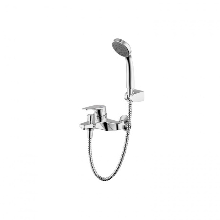Смеситель для ванны с коротким изливом  Bravat Line F65299C-B-RUS