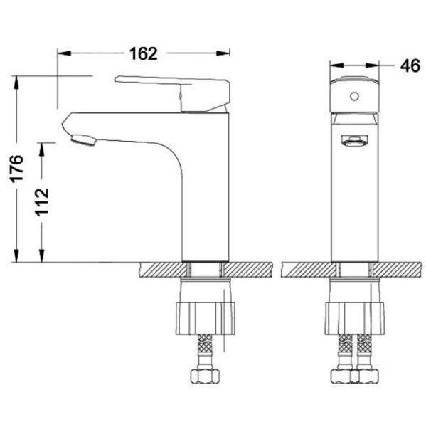 Комплект смесителей Lemark "3 в 1" Point (LM0380C)